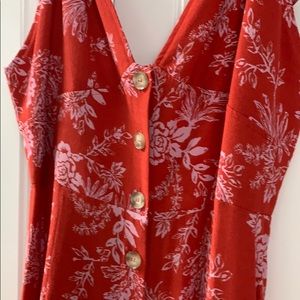 Free People Ruffle Romper